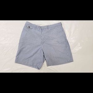 POLO RALPH LAUREN Blue Striped Golf Shorts sz 36